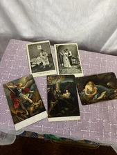 5 Vintage Postcards Victorian Art Dresden Pompeo Balton Stengel & Co, Douglass