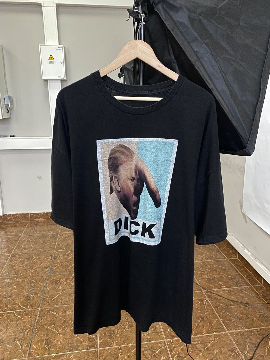 Donald Trump Dick funny t-shirt rare retro hype size XXL color