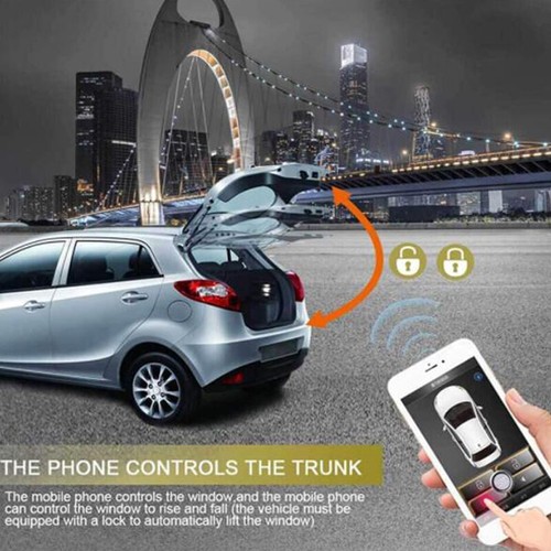 Auto Alarm System Remote Security Auto Central Locking Door Lock Keyless APP Set - Picture 6 of 8