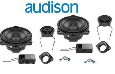 Audison APBMW K4M 10cm 2-Wege Lautsprecher Set für BMW und Mini 100 Watt