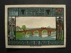 Emergency note 1921: City of Lobeda/Saale (Jena), 50 Pfg. bfr