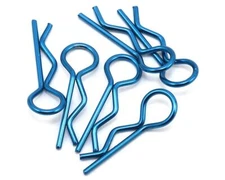 Team Associated Factory Team Body Clips (Blue) [ASC1736]