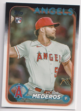 2024 Topps #270 Victor Mederos RC Los Angeles Angels