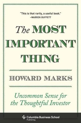 Howard Marks The Most Important Thing (Gebundene Ausgabe) (US IMPORT)