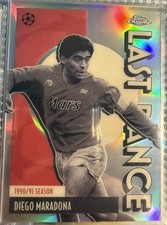 Topps Chrome 2025-26 Diego Maradona SSC Napoli Last Dance LD-10