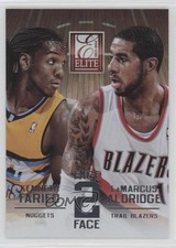 2013-14 Panini Elite Face 2 Face Kenneth Faried LaMarcus Aldridge #19 2b6