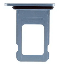 Replacement SIM Card Tray Compatible For iPhone XR Genuine OEM Blue