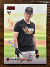 2023 Topps Stadium Club Kyle Stowers Baltimore Orioles Base RC Red Foil #57