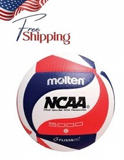 MOLTEN V5M5000-3N Flistatec NCAA Volleyball - Red/White/Blue FREE SHIPPING USNEW