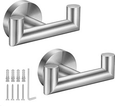 Towel Hooks for Bathrooms,Towel Hook for Kitchen Bathroom,SUS304 Stainless