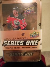 2022-23 Upper Deck Series 1 Hockey Tin (FACTORY SEALED)