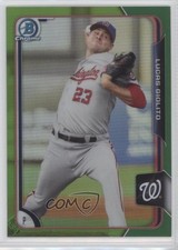 2015 Bowman Chrome Prospects Green Refractor 30/99 Lucas Giolito #BCP200 i5q