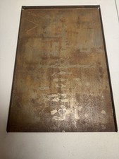 Vintage Letterpress Galley Storage Tray Printing Block Storage 