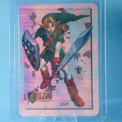 1999 Legend Of Zelda Ocarina Of Time Link Shield & Sword Pink Prism Nagasakiya 