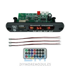 DC12V Bluetooth MP3 WMA Decoder Board Audio Module Car 2 15W Amplifier USB TF FM