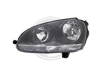 Scheinwerfer Links FüR Golf 5 2003-2008 Schwarz
