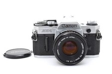 Canon AE-1 Film Camera with FD 50mm F1.8 Lens Excellent Condition