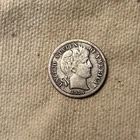 1914-S Barber Dime Grading VF QA1054