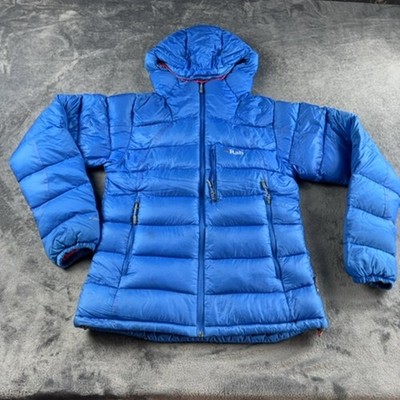 Rab Damen Infinity Endurance Jacke UK 10 Blau Pertex Nikwax