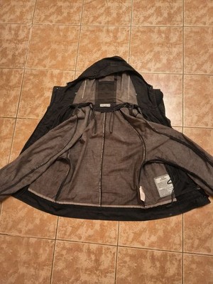 Stone Island Raso Gommato Jacket 2009 Down Lined Size S Made in