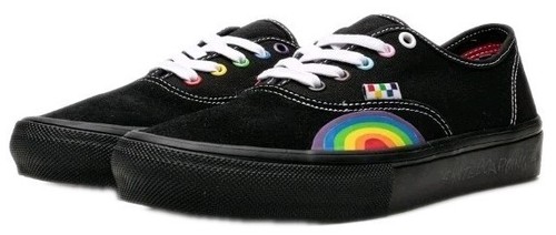 Coach Skate Pride Rainbow Signature Men\'s Size 11D Slip On Sneakers CA284 Coach Men main image 3
