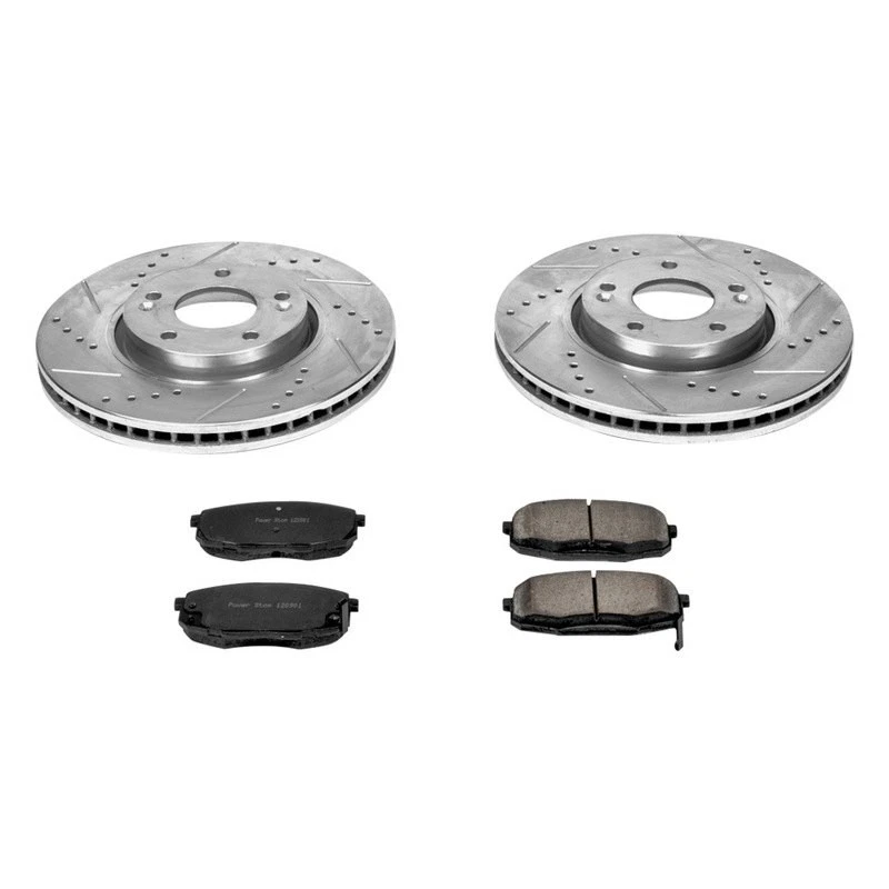 PowerStop K5837 Brake Kit For Kia Forte 2010-2013 Front Foto 2 de 4