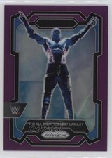 2024 Panini Prizm WWE Purple Prizm 45/149 The All Mighty Bobby Lashley #150 12r5