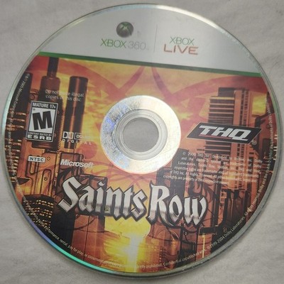 Saints Row Xbox 360 Game by THQ, Action & Adventure, Mature, Dolby Digital
