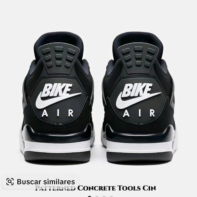 Nike Air Men's Mid Top Athletic Sneakers Solid Black New with Box