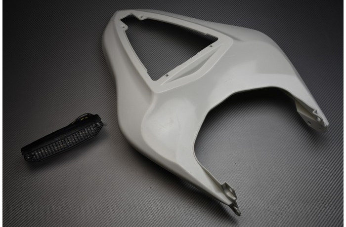 Feu arrière clair et coque de selle brute Kawasaki ZX6R 07-08 pour rénovation moto