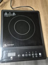 Amzchef Portable Single Induction Hob with Timer 2000w - BRAND NEW