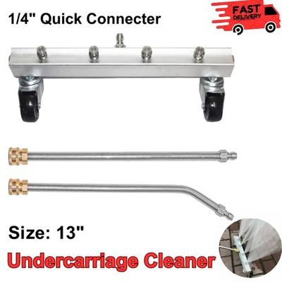 #ad High Pressure Washer Water Broom Undercarriage Cleaner Driveway Surface Cleaner $35.99