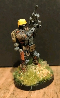 FRONTOVIK Engineer (Light Rocket Launcher), Infinity The Game, Painted, Ariadna 