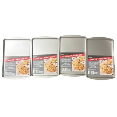 Lot of FOUR Cooking Concepts Even-Heating Cookie Baking Sheet Pan 13in X 9in