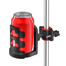 Adjustable Mic Stand Drink Holder with 360 Rotate Microphone 1 Pack, Black-1