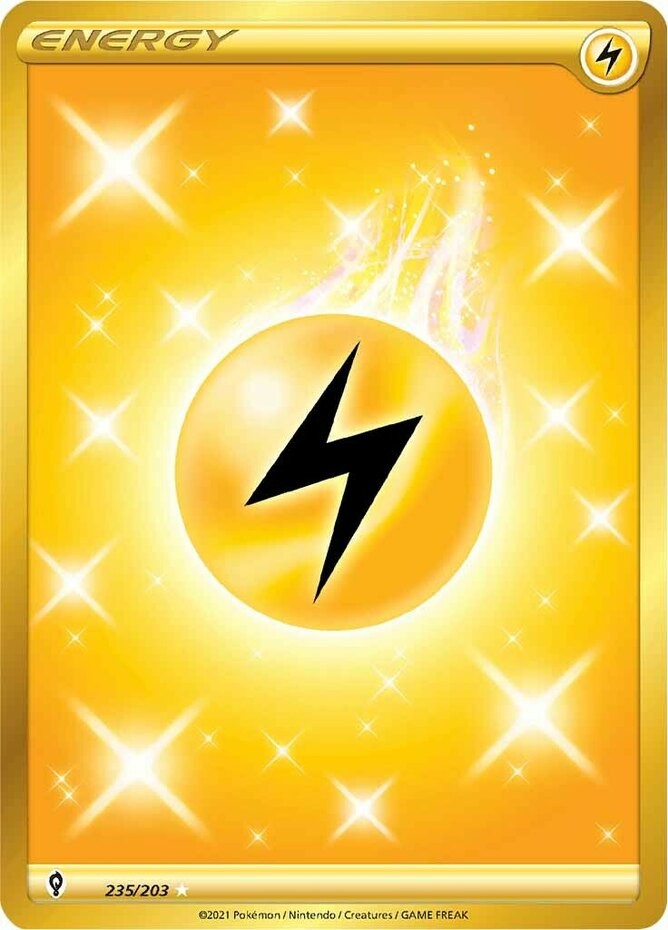 Lightning Energy - 235/203 - Secret Rare - NM - Evolving Skies