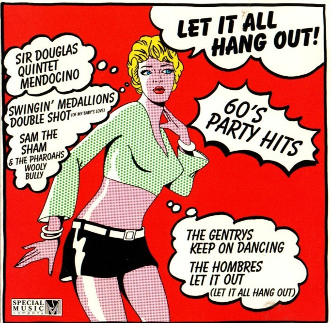 Various – Let It All Hang Out 60’s Party Hits US 1994 CD EXCELLENT SHIPS FREE
