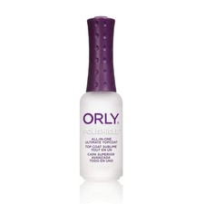 ORLY Polishield All-In-One Topcoat 9ml, quick dry and long lasting for high shin