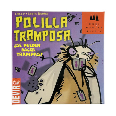 Polilla Tramposa Mogel Motte Kaker Laken Poker Royal Kartenspiel Devir-Game Moth