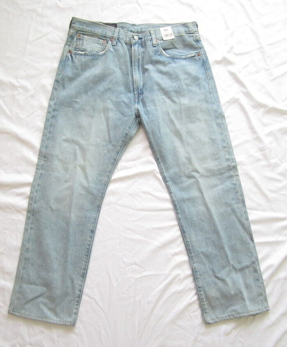 New W/ Tag Levis 551Z 1961 Original Style Irregular Denim Jeans Sz 36x32