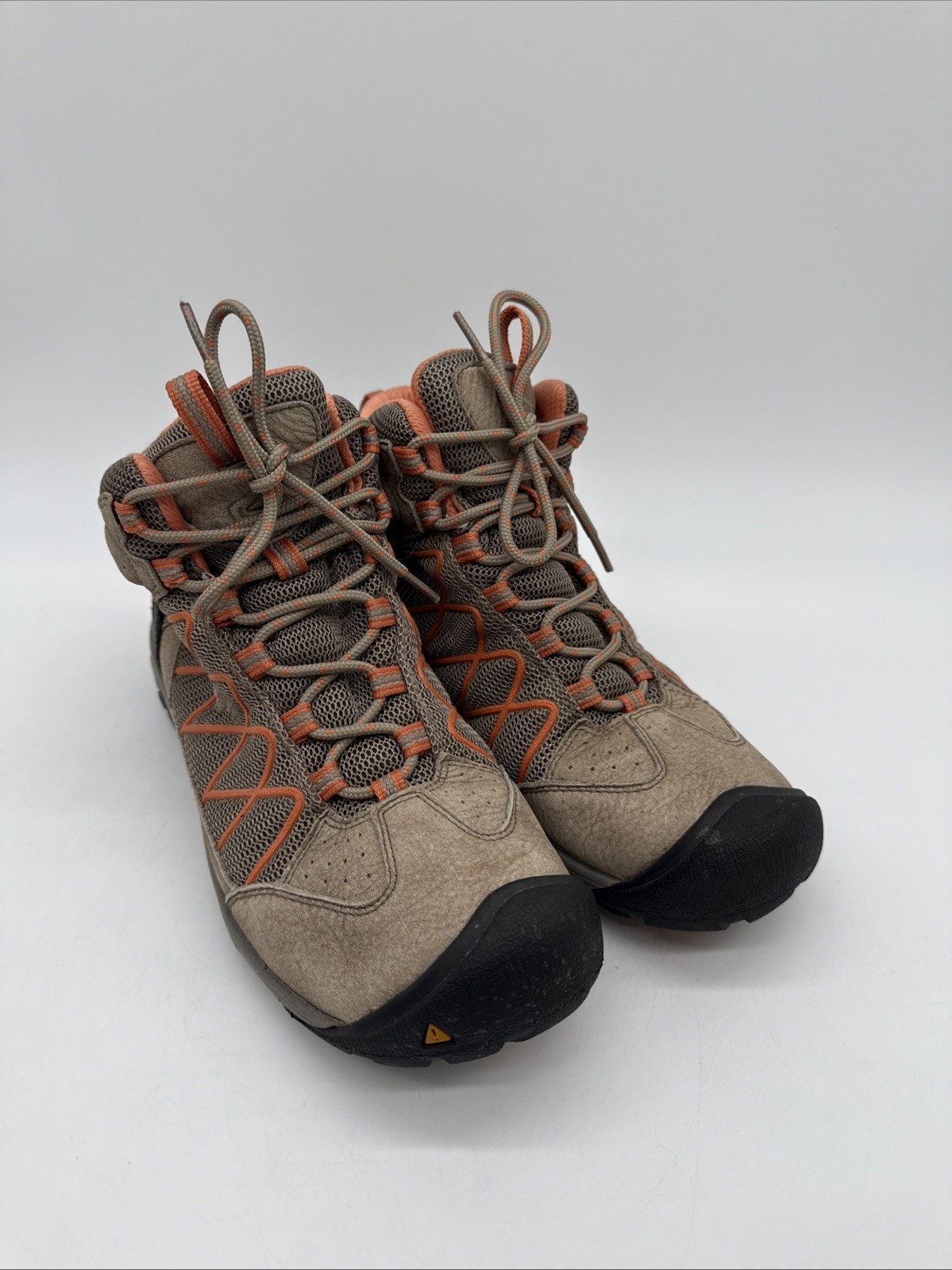 Scarpe stivali da trekking Keen Verdi II marrone arancione da donna taglia 9 5 stringate Keen Dry