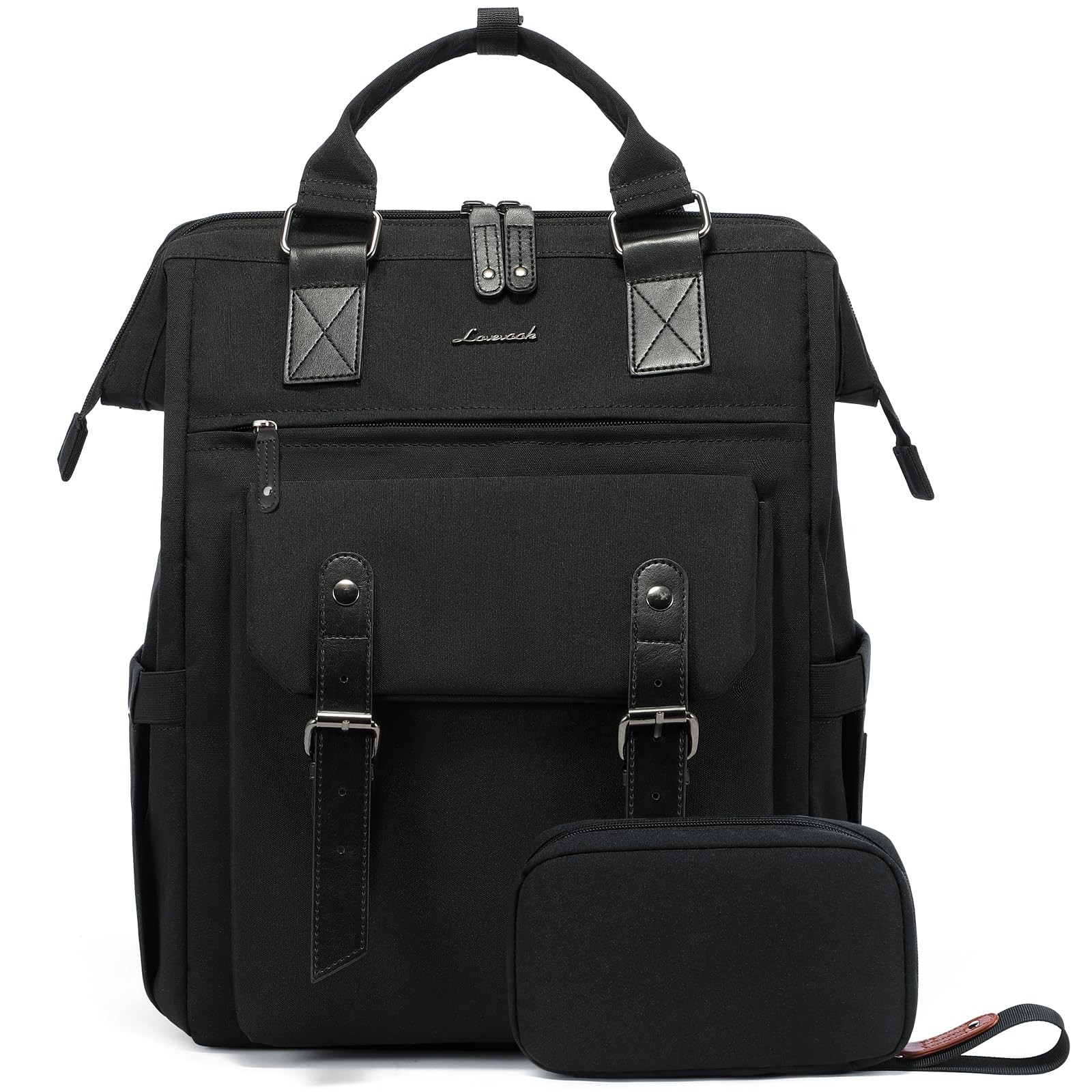 Women's Laptop Backpack for College School Teacher Bookbag-image