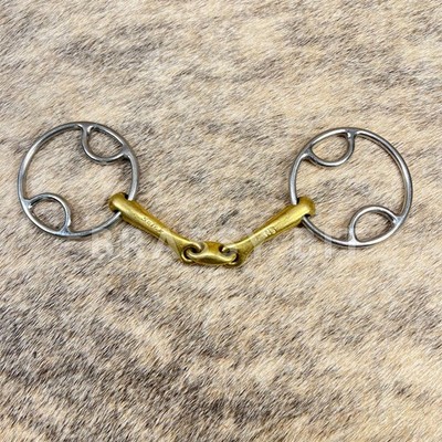 5'' Neue Schule NS Tranz Angled Lozenge Beval Snaffle Bit