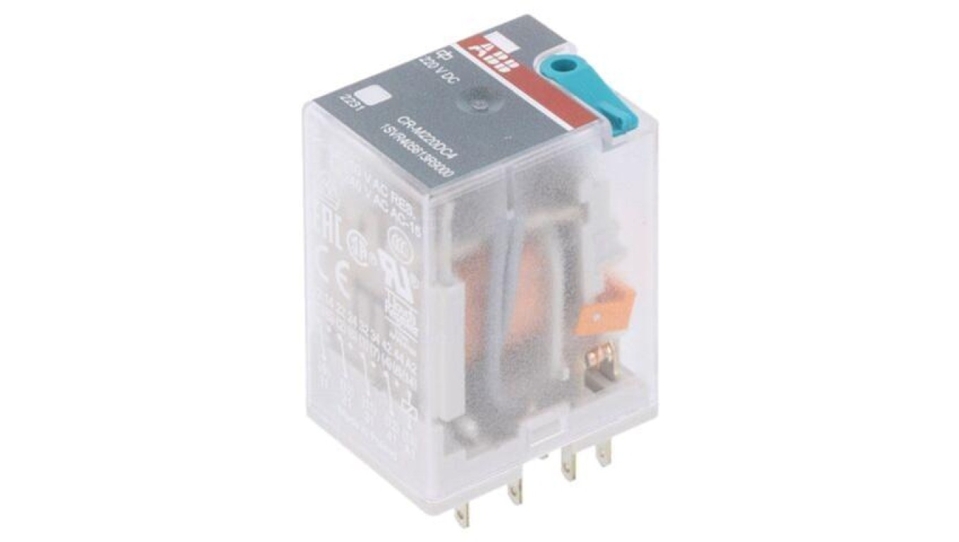 CR-M024DC2L Electromagnetic Relay, DPDT, Coil Voltage: 24VDC, 250VAC Max /T2UK