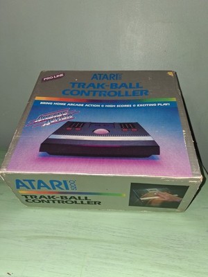 Vintage Atari 5200 Pro-Line Trak-Ball Controller CX53 w/ Original Box & Inserts