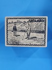 Vintage Rubber And Wood Stamp Golf Theme 3" X 5" — photo 2