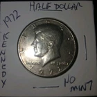 1972 Kennedy Half Dollar Beautiful Circulated Collectors Coin