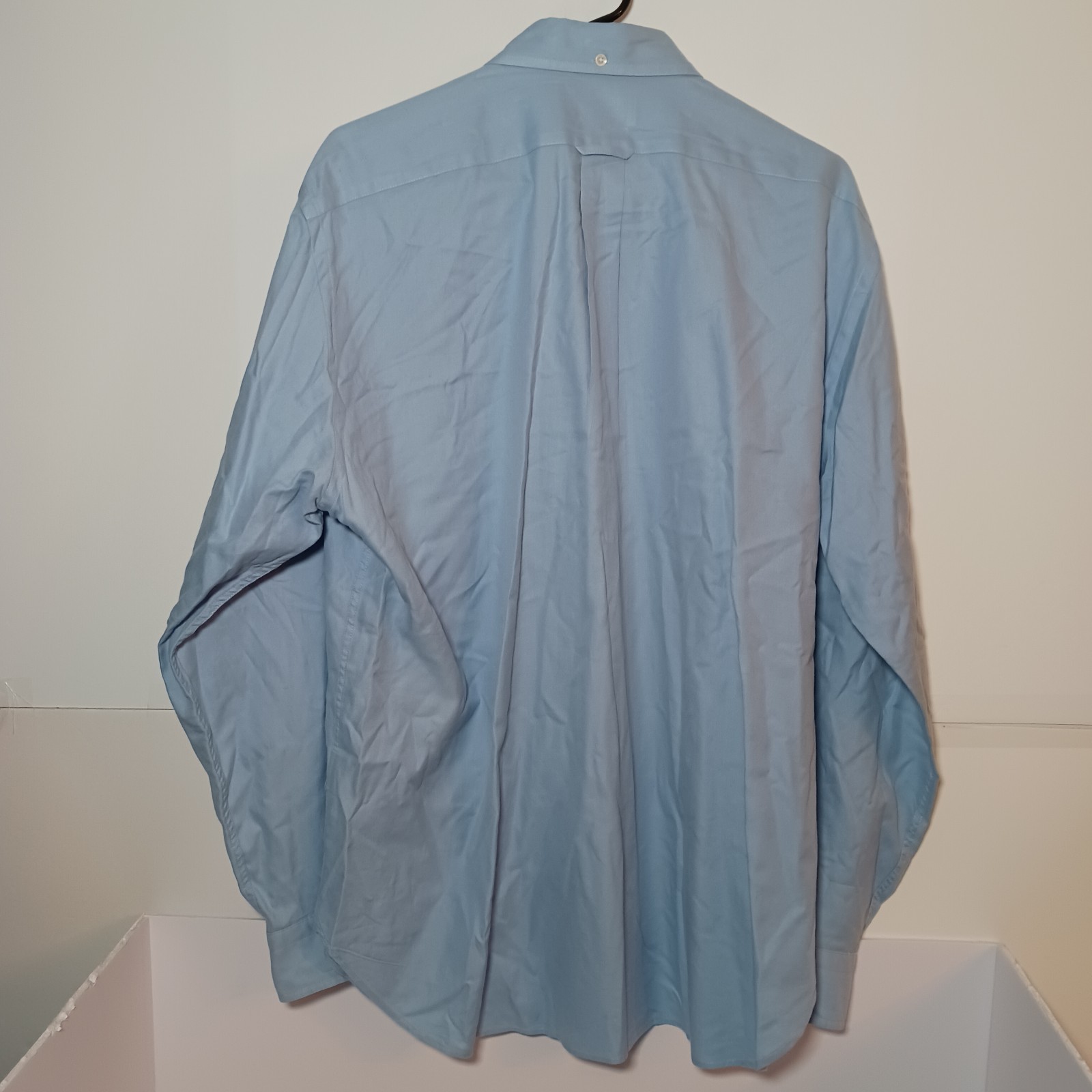 Faconnable Classique Button Down Aqua Blue Oversi… - image 3