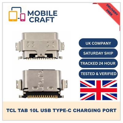 TCL Tab 10L 8491X / 9160G Typ-C 16 Pin Ladeanschluss DC Power Jack Connector UK