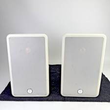 Set Of 2 White Monitor Audio Climate 50 Two-Way Water Resistant Outdoor Speakers